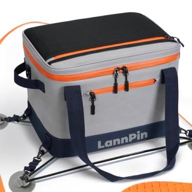 Imagem de Refrigerador de prancha de remo à prova d'água grande capacidade SUP Deck Cooler, à prova de vazamento, acessórios para refrigerador de caiaque premium para acessórios de paddleboard, bebidas | Clipes