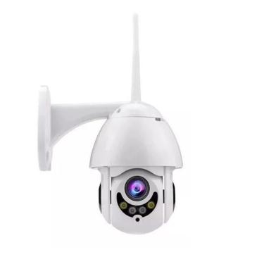 Imagem de Camera Ip Giratoria Speed Dome Wifi Resiste Agua Segurança