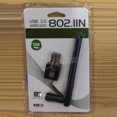 Imagem de Antena Usb 2.0 Receptor De Wifi Wireless Internet Sem Fio 1200Mbps 802.Inn Pc Notebook 7