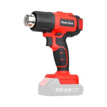 Imagem de Pistola De Calor Portátil Sem Fio 21V Com Temperatura Ajustável Para B