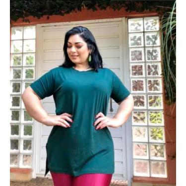 Imagem de 3 Blusas Plus Size Super Elegante Tecido Liso Vest Legging - Wild, Ver