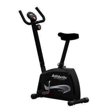 Imagem de Bicicleta Ergométrica Vertical Athletic Action Magnética 8 Níveis 140kg Suportados Silenciosa E Confortável