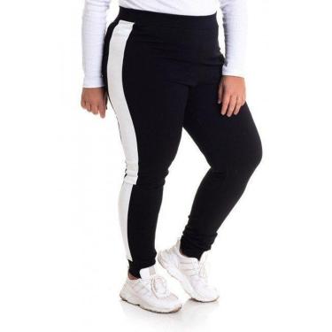 Imagem de Calça Plus Size Malha Neocrepe Feminina-Feminino