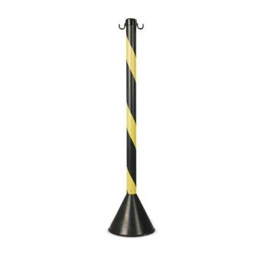 Imagem de Pedestal de Sinalização Zebrado 90cm PPS 05 - Proteplus 283,0001 - 000