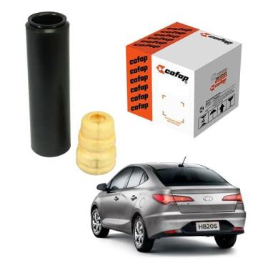 Imagem de Kit (Coifa Batente) Amortecedor Traseiro HB20 2013/2022 Cofap