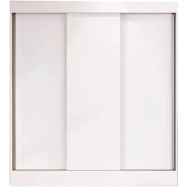 Imagem de Guarda Roupa Londres Casal 3 Portas 2 Gavetas Doripel Cor Branco