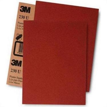 Imagem de Lixa Massa/Madeira 3M 80 - Kit C/50 Folhas