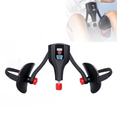 Imagem de MDDKOP Upgraded Thigh Master 10-60KG Resistência ajustável, equipamento de exercícios para pernas e parte interna da coxa com contador, exercitador de Kegel, treinador de assoalho pélvico(Black red)