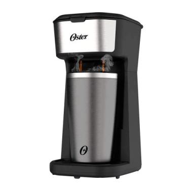Imagem de Cafeteira Oster 2Day Inox 2 em 1 com Copo Térmico, 220V
