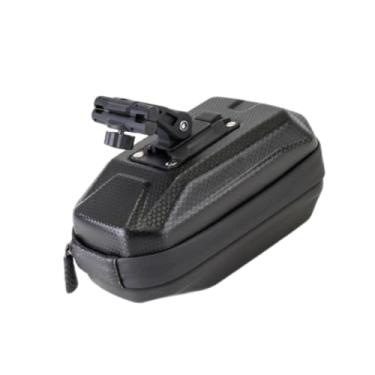 Imagem de Colaxi Bolsa de selim para bicicleta sob o assento, bolsa de armazenamento de EVA, mochila de assento, de bicicleta com rígida para bicicletas de