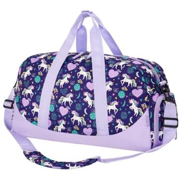 Imagem de Choco Mocha Bolsa infantil para meninas, Unicórnio Galaxy Purle