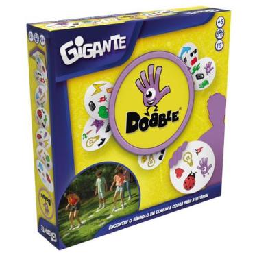 Imagem de Dobble Gigante Jogo Infantil Agilidade Cartas Diversão - Galápagos