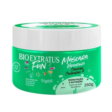 Imagem de Máscara De Tratamento Bio Extratus Fun Crespos E Cacheados 250g