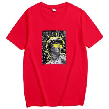 Imagem de Camiseta Camisa Streetwear Swag Estatua Grega Tumblr T-shirt-Masculino