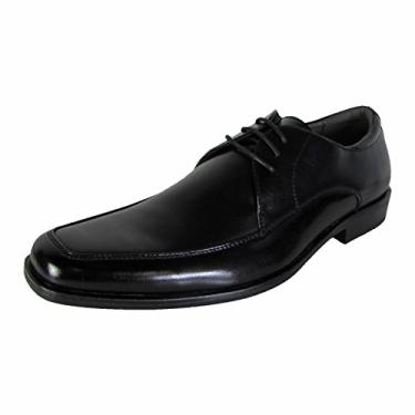 Imagem de Steve Madden Gilfoyle Mocassim masculino sem cadarço, Couro preto, 7