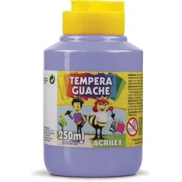 Imagem de Tinta Guache 250 ml (Lilás) - Acrilex 084183 - LUANY PAPELARIA E PRESE