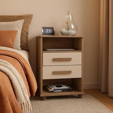 Imagem de Mesa de Cabeceira Quarto Sala Escritório Mesinha Canto Decoração Organ