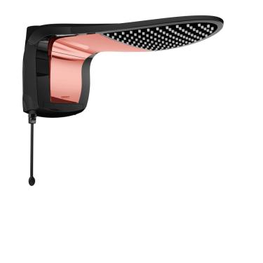 Imagem de Chuveiro Acqua Wave Preto |  Dourado 127v / 5500w