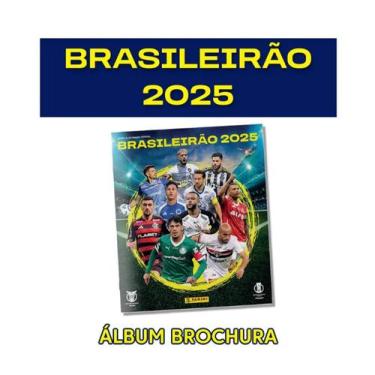 Imagem de Album De Figurinha Brasileirão 2025 Panini Capa Mole, Produto Oficial 