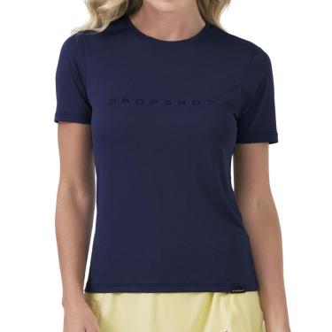 Imagem de Camiseta Drop Shot Babylook Blitz W25 Marinho-G
