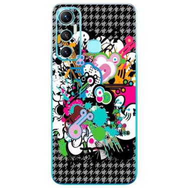 Imagem de Capa Adesivo Skin022 Verso Para Infinix X689F Hot 11 - KawaSkin