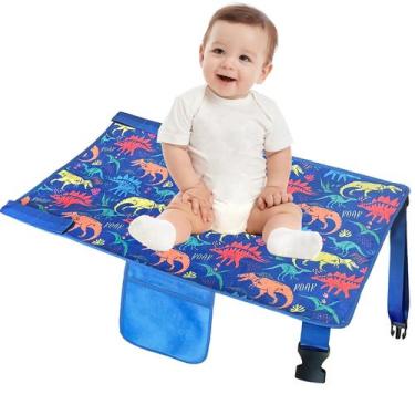 Imagem de Cama de avião infantil Gulissa Portable Blue para crianças de 25 kg