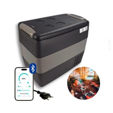 Imagem de Geladeira Portátil P/Viagens 51 Litros Quadrivolt 12v/24v/110v/220v El
