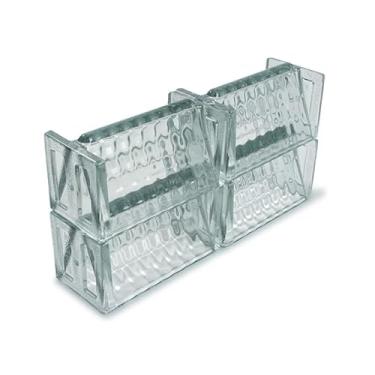 Imagem de Kit C/ 4un Elemento Vazado De Vidro - Firenze