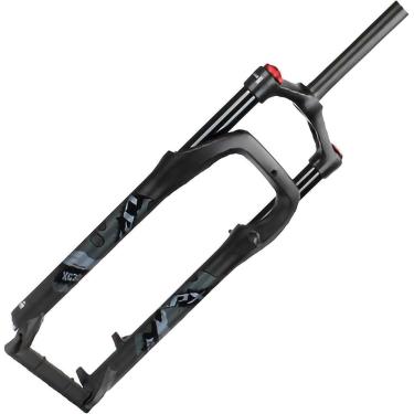 Imagem de Garfo de bicicleta gordo garfo de suspensão, garfo de bicicleta de 135 mm bicicleta amortecedor de ar garfo de suspensão neve MTB Moutain 20/26,5 polegadas, C, 26 INCH