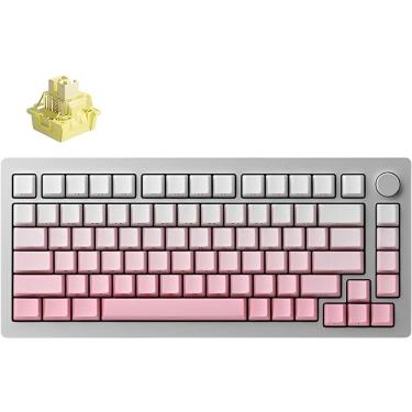 Imagem de Teclado Gamer Mecanico Akko Monsgeek Sem Fio Switch Yellow