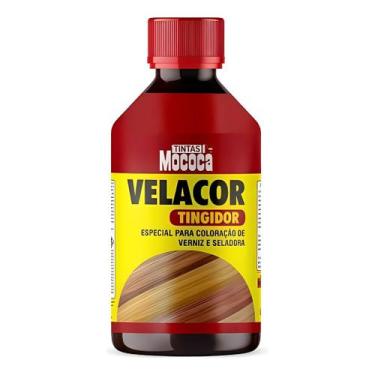 Imagem de Veladura Tingidor Vernizes Velacor Mococa 200ml Castanho - Maza