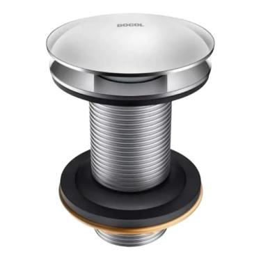 Imagem de Válvula Saída D'água Click Clack Docol Lavatório 7/8 Cromado, Cromado