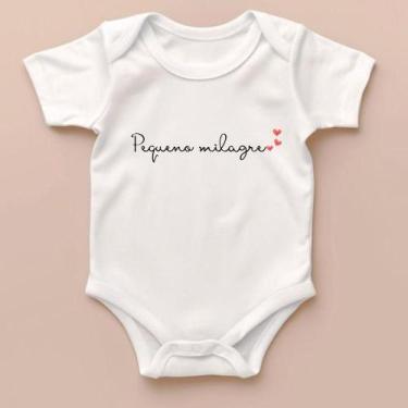 Imagem de Body Bebê Reborn Bodie Personalizado Pequeno Milagre Infantil Confort 