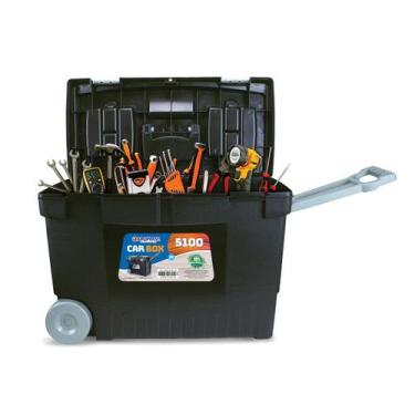 Imagem de Maleta Organizadora Car Box 5100 de 23" Arqplast, Preto