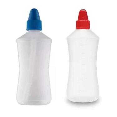 Imagem de Frasco Garrafinha Lavador Higienizador Nasal 250ml Para Crianças E Beb
