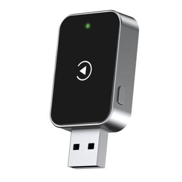 Imagem de Adaptador CarPlay sem fio – Converta com fio para CarPlay sem fio para iPhone Dongle Plug & Play 5GHz WiFi Conexão automática de baixa latência compatível com carros 2016+ (apenas iOS