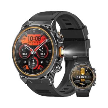 Imagem de Relógio Inteligente Militar Masculino LIGE 400mAh Com Lanterna LED Esp