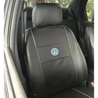 Imagem de capa banco carro toda em couro preto para gol 1993 - gj acc