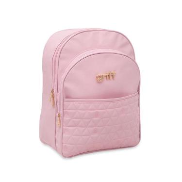 Imagem de Mochila bebê maternidade rosa griff
