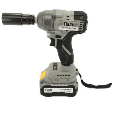 Imagem de Chave De Impacto Brushless 21V Bateria RZ-CI13 - Razi