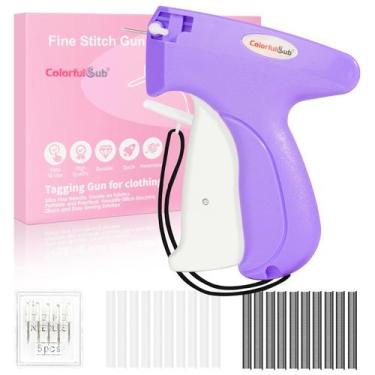 Imagem de Fixador rápido de roupas Stitch Gun ColorfulSub Stitchy Purple