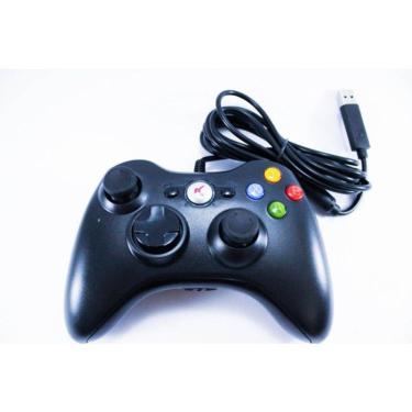 Imagem de Controle para XBOX 360 com Fio Gamer KNUP