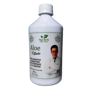 Imagem de Suco Aloe Vera Babosa e Vitaminas C e E , Tiago Rocha Sabor Laranja, 5