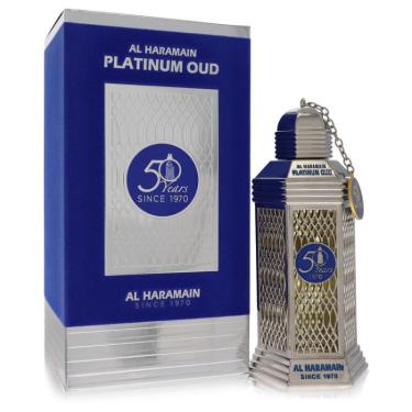 Imagem de Perfume Feminino Al Haramain 50 Years Platinum Oud Eau De Parfum (Unisex) 100 Ml