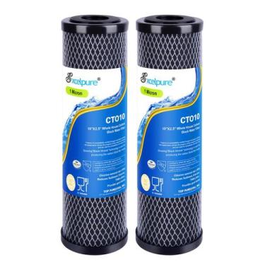 Imagem de Cartucho de filtro de água EXCELPURE 1 mícron 10 x 2,5, pacote com 2