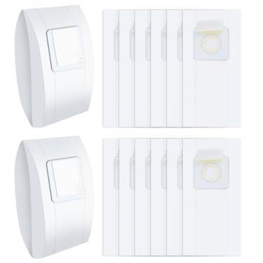 Imagem de Attemart Pacote Com 14 Sacos De Aspirador Pó Estilo 7 Para Bissell Powerforce 1739 1398 3525R 71Y7 Power Glide 3545 35452 Cleanview 20191 20193, Vertical Animais Estimação, Saco Reposição, Peça Nº 3