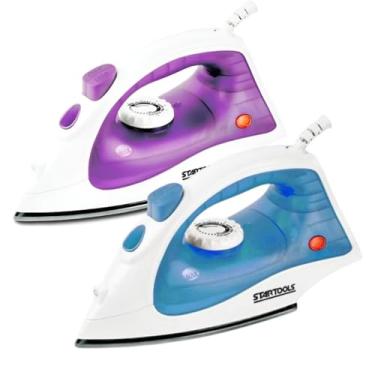 Imagem de Ferro de Passar a Vapor Premium, 1500W, Base Antiaderente, Reservatório 150ml, 127V Cor Sortida