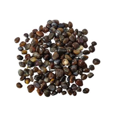 Imagem de Pedra Ágata Caramelo 1 a 2 cm Rolada 1KG Natural