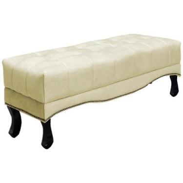 Imagem de Puff Recamier Retro Vic 160cm Suede 1100 Ezz 1100 - MILANI MOVELARIA
