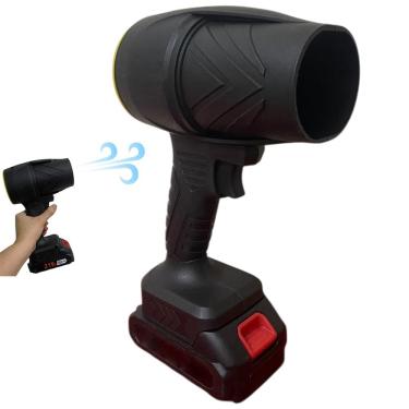 Imagem de Soprador Turbo Fan 32000 RPM Potente Bateria Recarregavel Limpeza Quintal Jardim Poeira Folha Detrito Manutençao
